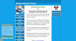 Desktop Screenshot of drivingschoolireland.com