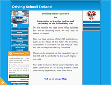 Tablet Screenshot of drivingschoolireland.com